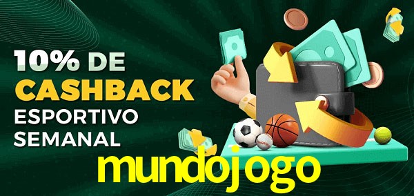 10% de bônus de cashback na mundojogo